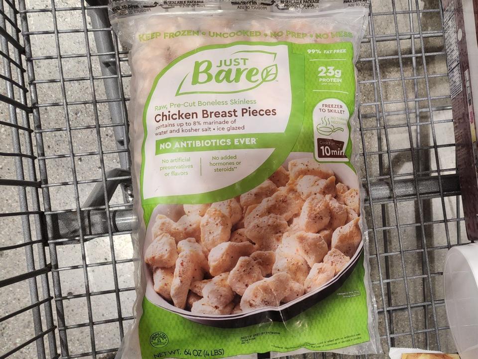 Just Bare chicken-breast pieces