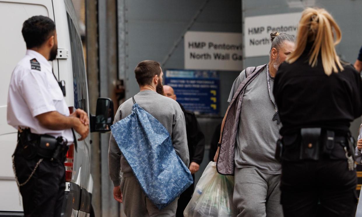 <span>The justice secretary announced plans in July to temporarily cut the proportion of sentences which inmates must serve behind bars from 50% to 40% amid overcrowding.</span><span>Photograph: Tolga Akmen/EPA</span>