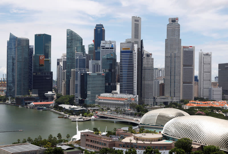 A view of the Singapore skyline in September 2018. (File photo: Reuters/Edgar Su)