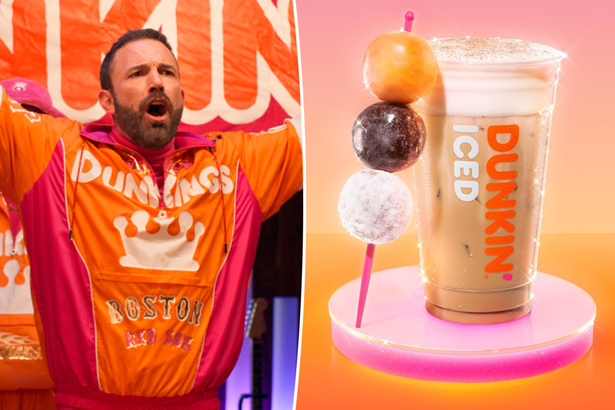 ben affleck loves dunkin