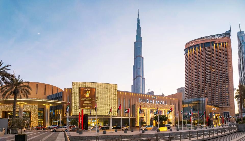 Dubai’s main shopping mall welcomes millions of visitors a year (Getty Images)