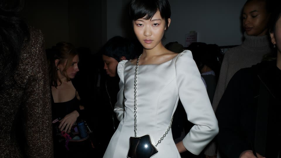 Japanese manga series "Sailor Moon" was one of many inspirations for Liang this season. - Stolen Besos