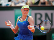 Tennis - French Open - Roland Garros, Paris, France - 28/5/17Russia's Ekaterina Makarova in action during her first round match against Germany's Angelique KerberReuters / Pascal Rossignol