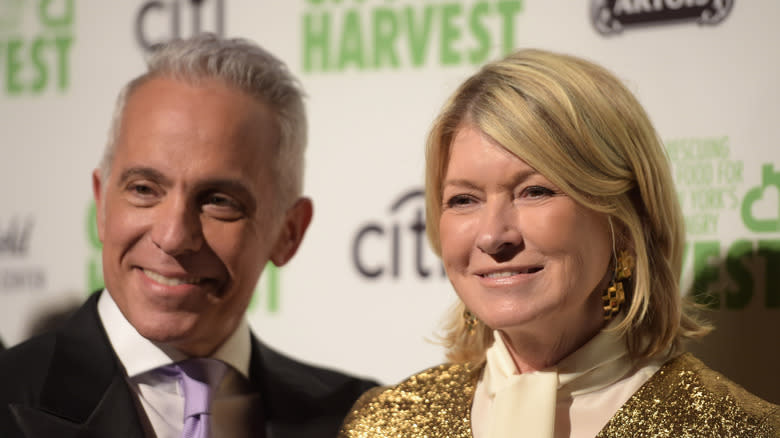 Geoffrey Zakarian and Martha Stewart