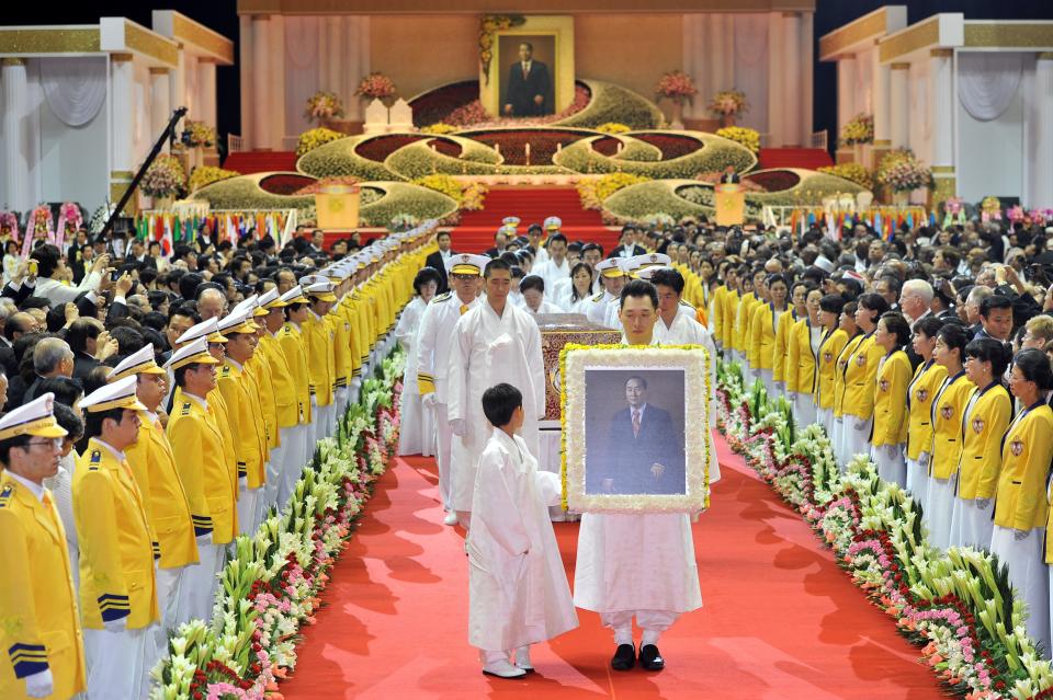 Sun Myung Moon's funeral.