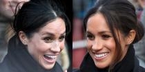 <p>Everyone was too busy looking at Meghan's <a rel="nofollow noopener" href="https://www.goodhousekeeping.com/beauty/news/a47608/meghan-markle-messy-bun/" target="_blank" data-ylk="slk:messy bun;elm:context_link;itc:0;sec:content-canvas" class="link ">messy bun</a> during her January visit to Cardiff Castle to notice her asymmetrical studs. On her right side she wore <a rel="nofollow noopener" href="https://zofiaday.myshopify.com/products/dash-ear-studs" target="_blank" data-ylk="slk:Zofia Day's Dash Ear Studs;elm:context_link;itc:0;sec:content-canvas" class="link ">Zofia Day's Dash Ear Studs</a>, while in her left ear she had <a rel="nofollow noopener" href="http://www.gabrielaartigas.com/14k-yellow-triple-shooting-star-earrings/" target="_blank" data-ylk="slk:Gabriela Artigas's Yellow Triple Shooting Star Earring;elm:context_link;itc:0;sec:content-canvas" class="link ">Gabriela Artigas's Yellow Triple Shooting Star Earring</a>. You can actually buy both as a single earring instead of a pair! </p><p>"It shows that she has a very down-to-earth attitude while still presenting herself with sophistication," <a rel="nofollow noopener" href="https://zofiaday.myshopify.com/" target="_blank" data-ylk="slk:Zofia Day;elm:context_link;itc:0;sec:content-canvas" class="link ">Zofia Day</a> founder Lisette Polnyn told <a rel="nofollow noopener" href="https://people.com/royals/what-both-designers-of-meghan-markles-mismatched-earrings-really-think-of-the-mix-up/" target="_blank" data-ylk="slk:People;elm:context_link;itc:0;sec:content-canvas" class="link "><em>People</em></a> of Meghan's playful look. </p>