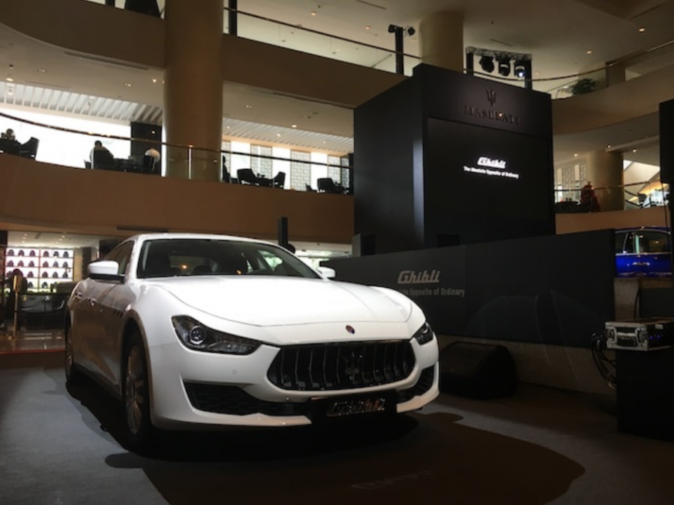 MASERATI Ghibli 是讓瑪莎拉蒂在台灣銷售上揚的主力車型。