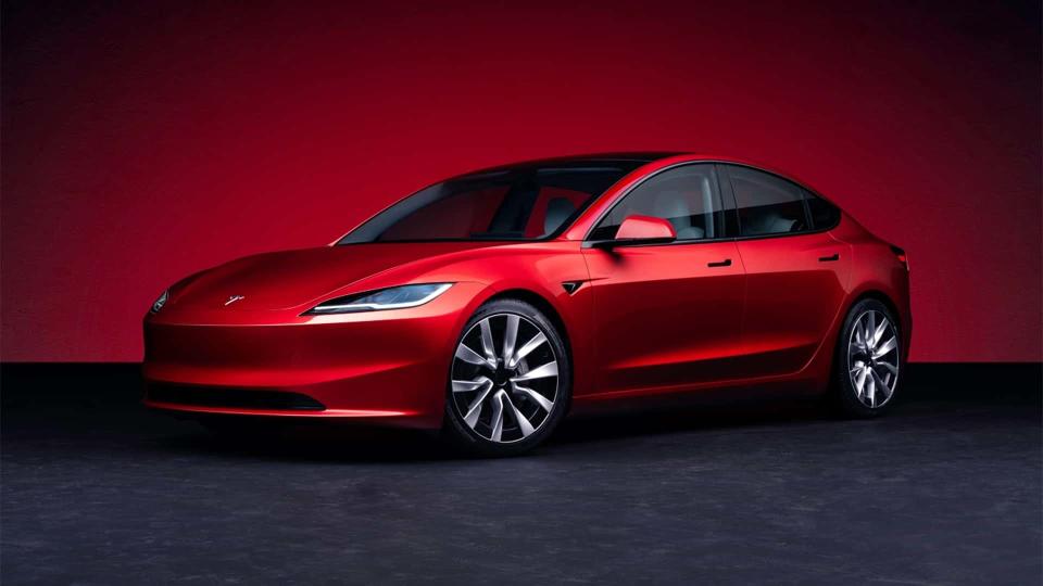 This Is the New Tesla Model 3 Highland photo