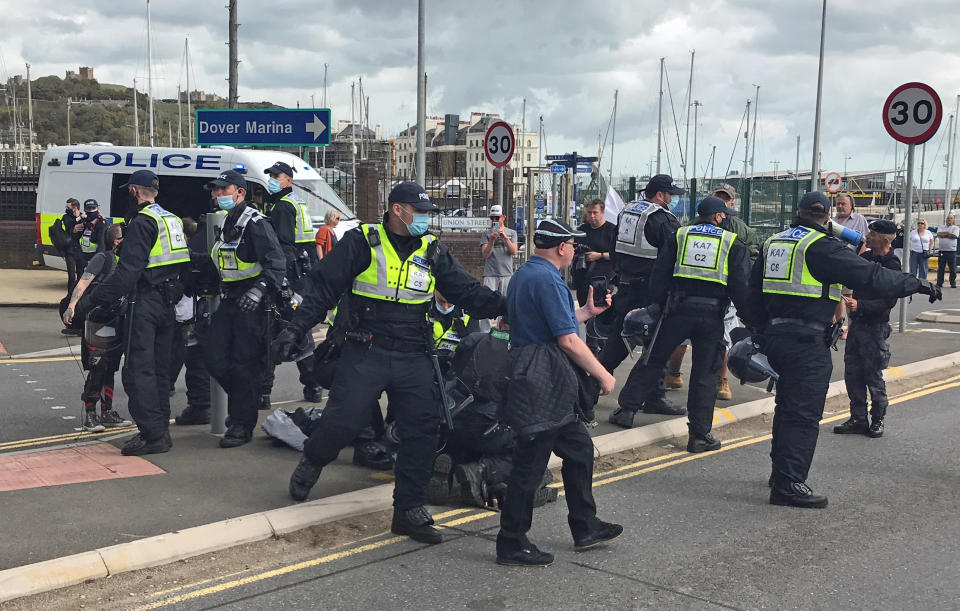 Dover protest