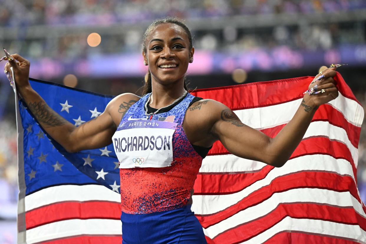 Sha’Carri Richardson Wins Silver Medal in Women’s 100Meter Final at