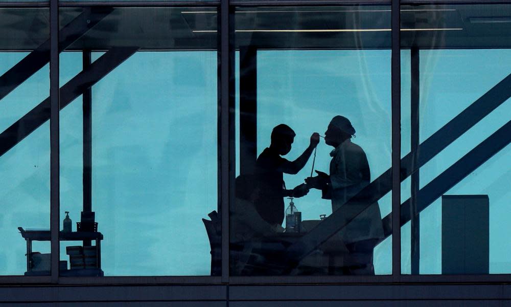 <span>Photograph: Eric Gay/AP</span>