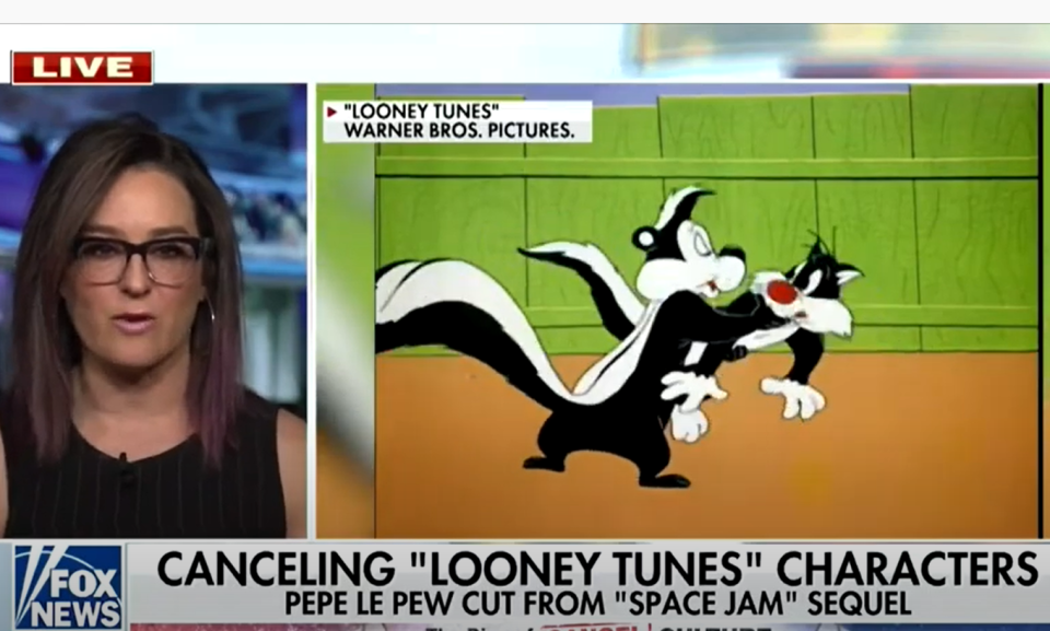Fox News defends Pepe le Pew (YouTube @FoxNews)