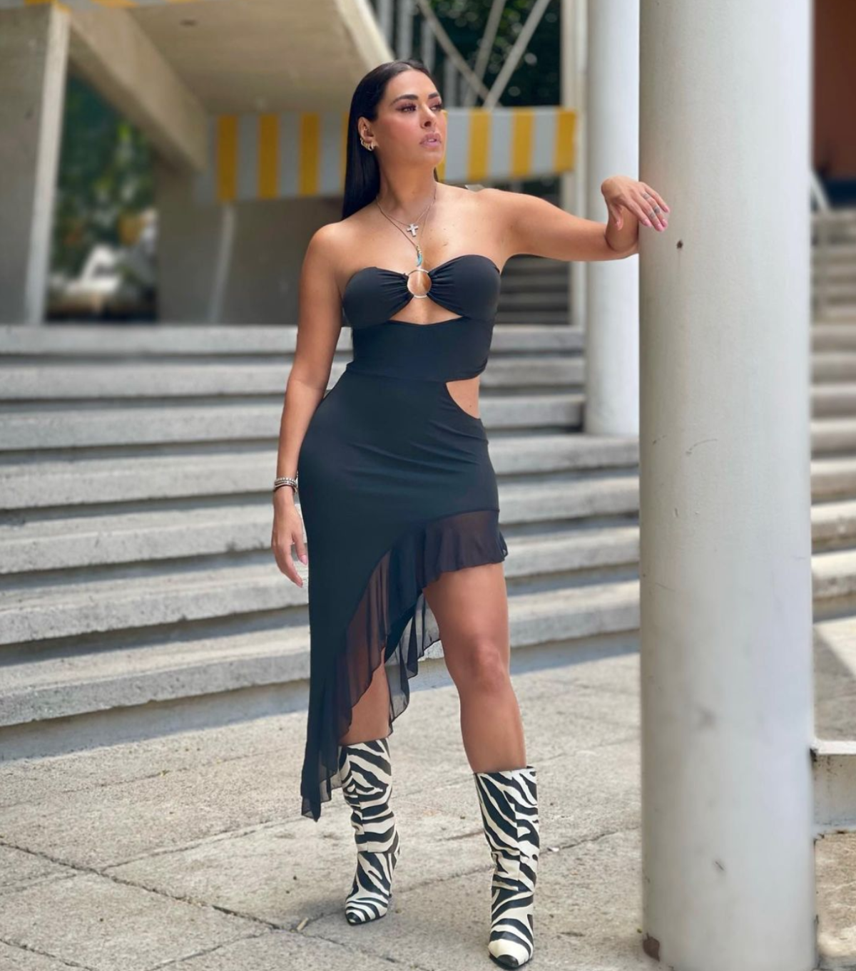 Galilee Montejo vs.  Carla Martinez How would you wear these zebra boots?