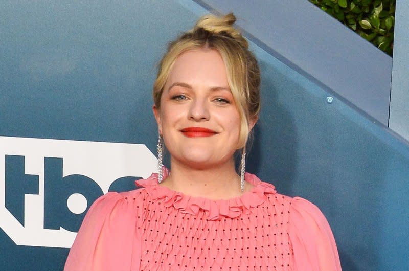 Elisabeth Moss attends the SAG Awards in 2020. File Photo by Jim Ruymen/UPI