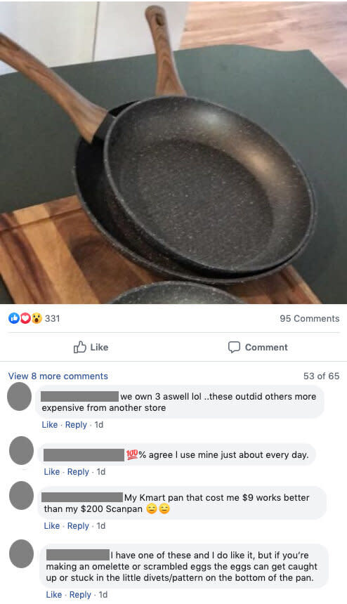 Kmart pan going viral on Facebook