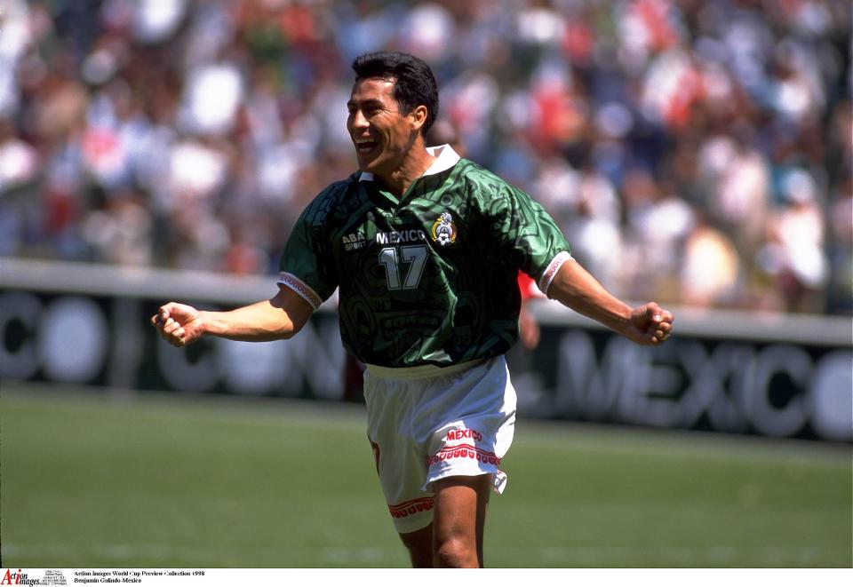 Benjamín Galindo durante un partido con la Selección Mexicana. (Reuters)