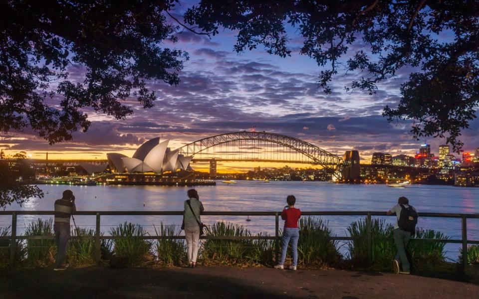 Mrs Macquarie’s Chair, Sydney