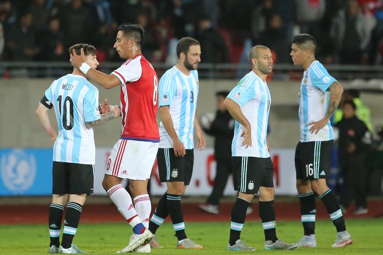 Un partido especial contra Argentina, y contra Messi en 2015: 