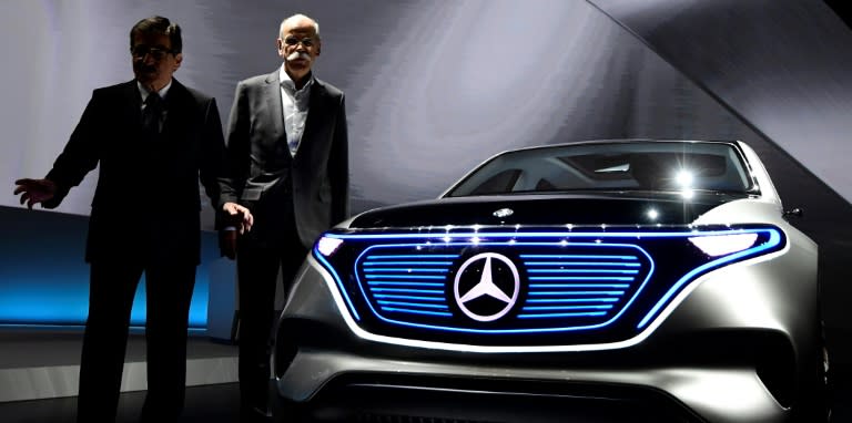 Chief executive Dieter Zetsche says Daimler will use "all available means" to reduce carbon dioxide emissions