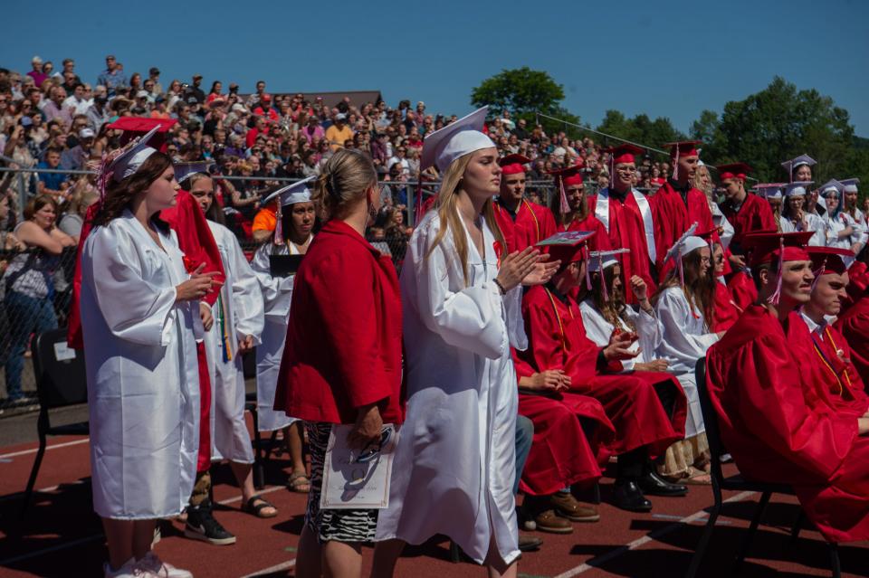 Newark Valley High School graduated its Class of 2024 Friday, June 28, 2024.