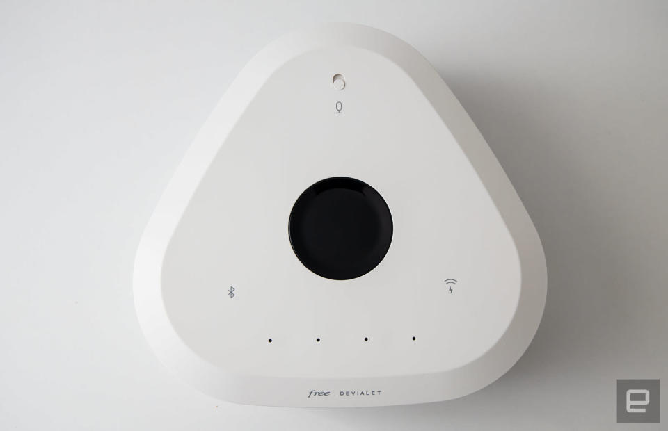 Freebox Delta with Devialet speakers