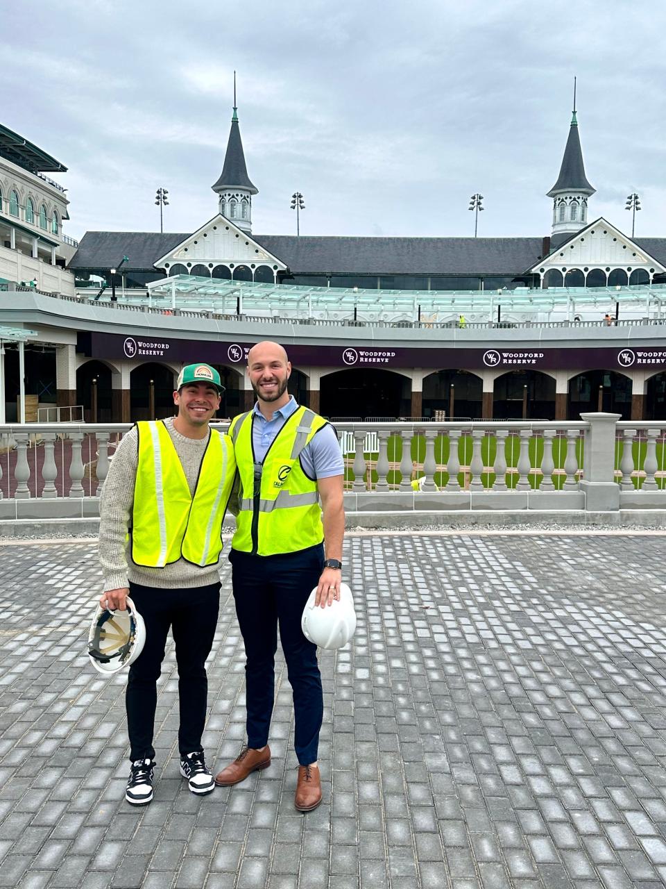 Sean and Zach Flanagan are the co-owners of Board & You Custom Charcuterie. Their charcuterie business will provide catering services at Churchill Downs, kicking off the week of the 150th Kentucky Derby.