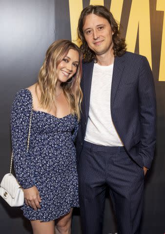 <p>Emma McIntyre/Getty</p> Billie lourd austen rydell los angeles 07 10 24