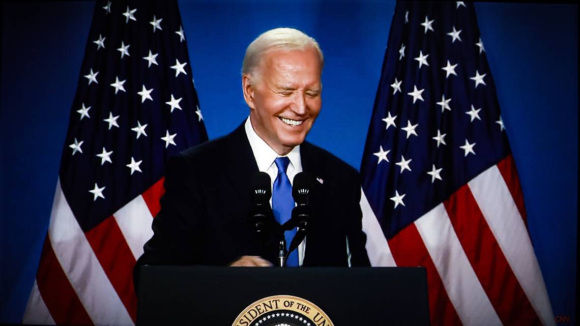 President Joe Biden’s postNATO press conference was a success, despite bloopers Opinion