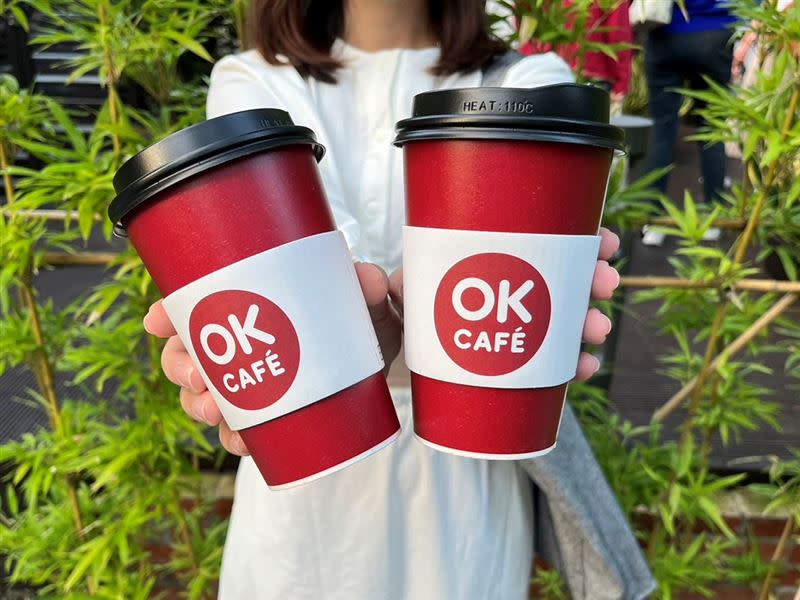 OKmart全台880間門市，祭出現煮OKCAFE咖啡買2送1活動。（圖／超商業者提供）