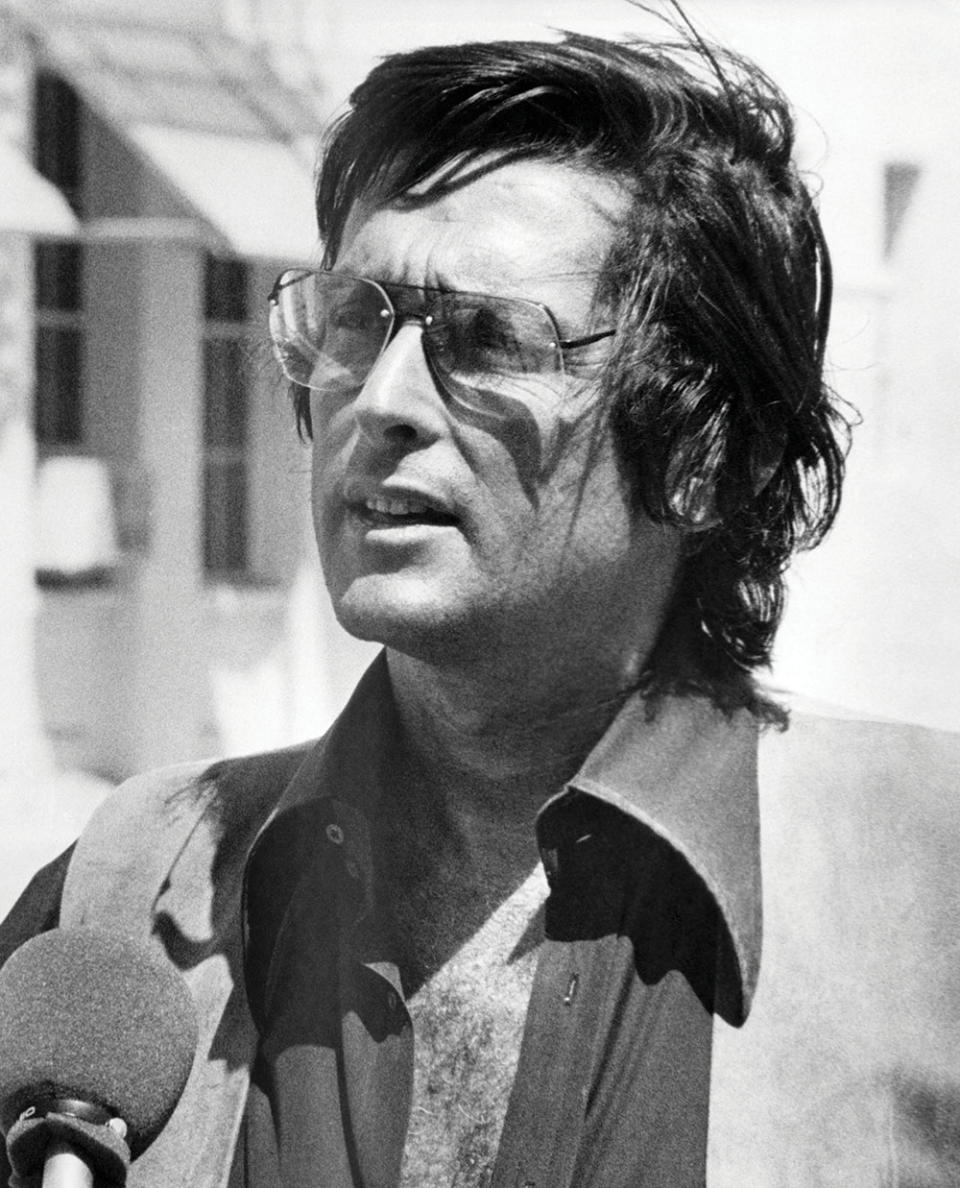 The real Robert Evans, the Paramount executive who greenlit The Godfather. - Credit: Silver Screen Collection/Getty Images