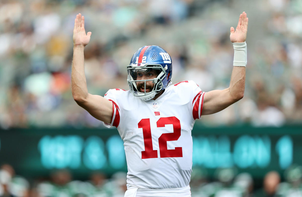 Giants elevate QB Davis Webb, DT Jack Heflin for game vs. Eagles