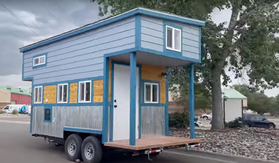 A 14' tiny home (via YouTube)