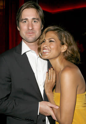 Luke Wilson and Eva Mendes at the Los Angeles premiere of THINKFilm's The Wendell Baker Story