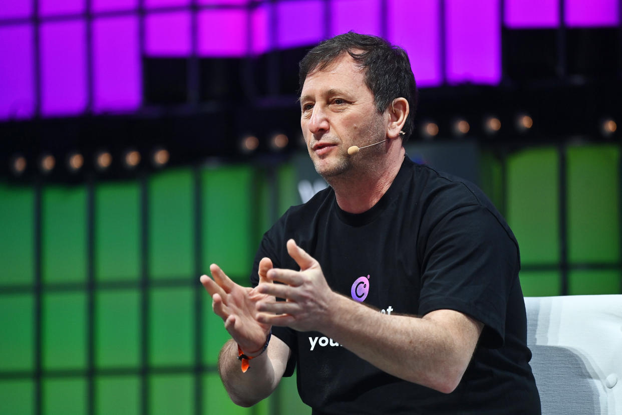 Celsius CEO Alex Mashinsky (Piaras Ó Mídheach / Sportsfile for Web Summit via Getty Images file)