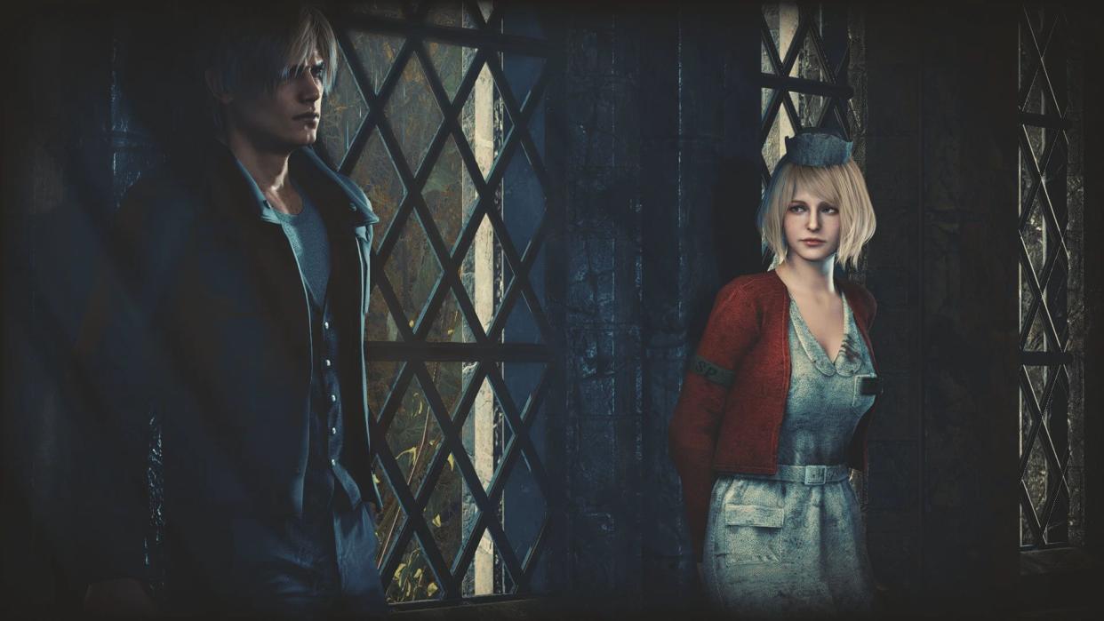  James as Harry and Ashley as Lisa in the Silent Hill 1 Outfit Pack mod. 