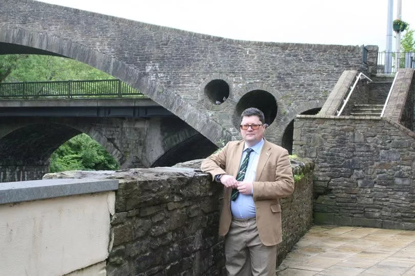 Jonathan Bishop, independent candidate for Pontypridd