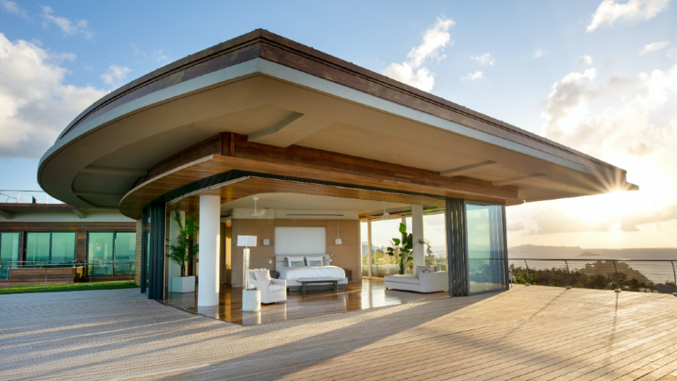 The master bedroom at the Oasis Estate. - Credit: Courtesy Virgin Limited Edition