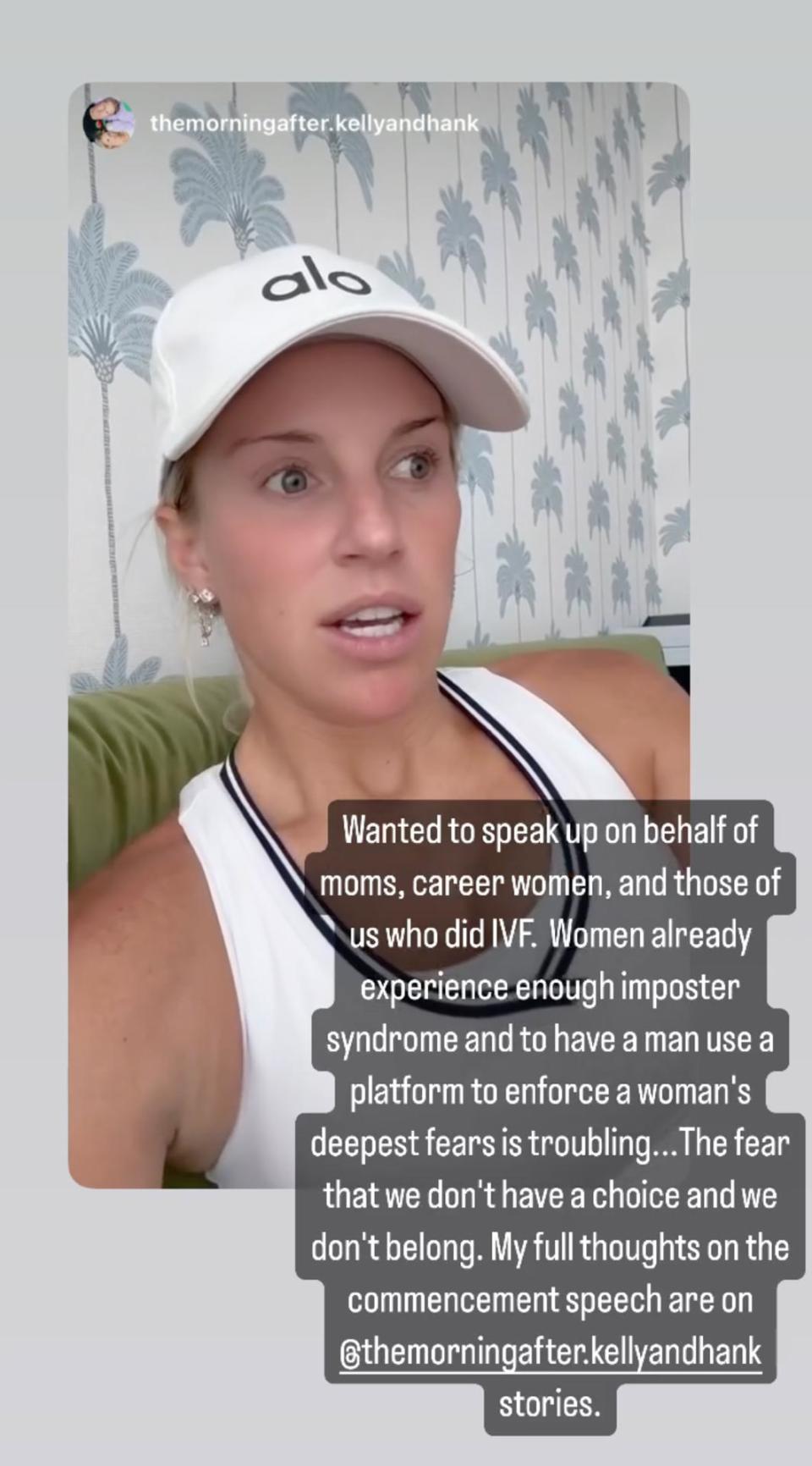 Matthew Staffords Wife Kelly Responds to Harrison Butkers Speech