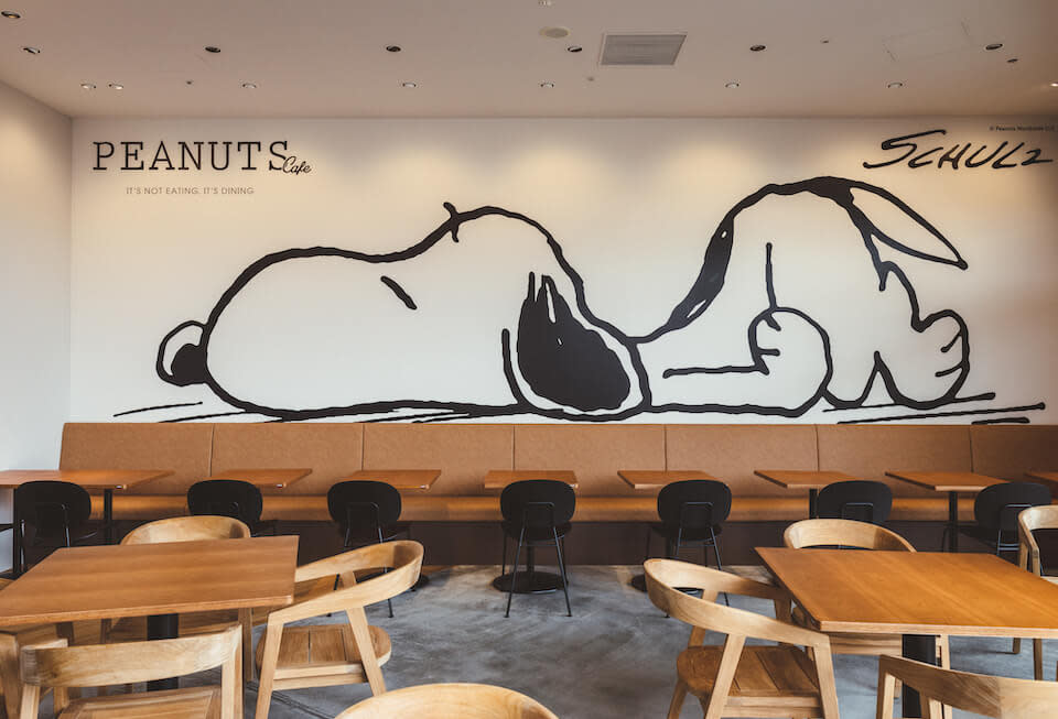 PEANUTS Café 大阪website