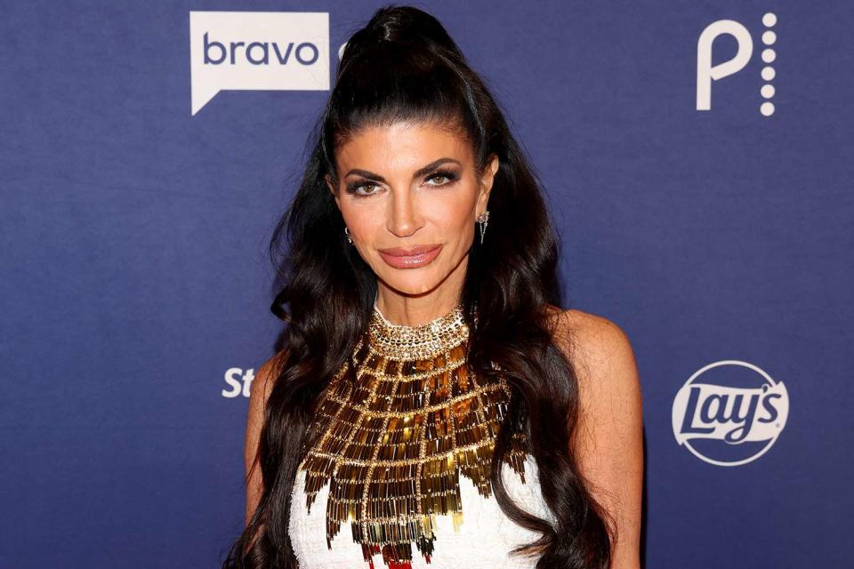 <p>Gabe Ginsberg/Getty Images</p> Teresa Giudice attends BravoCon 2023 in Las Vegas, Nevada.