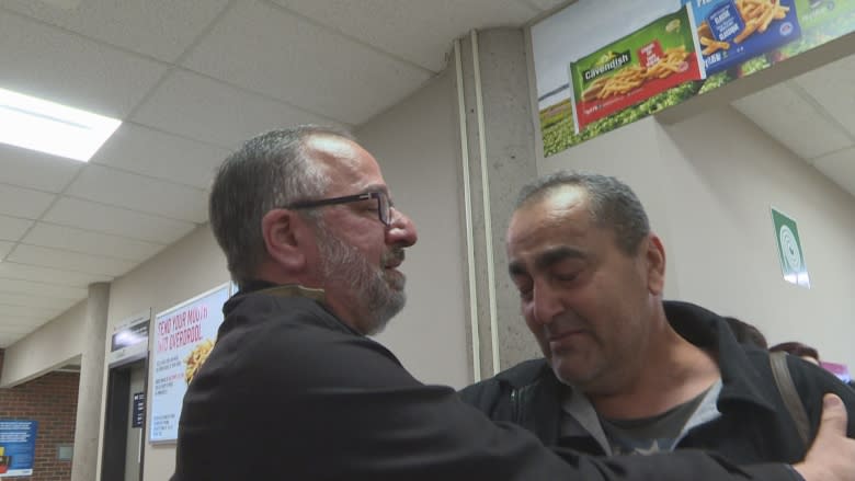 Emotional welcome at Charlottetown Airport as refugee family arrives