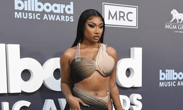 Video: Megan Thee Stallion rocks EXTREMELY short dress with seductive open  breasts