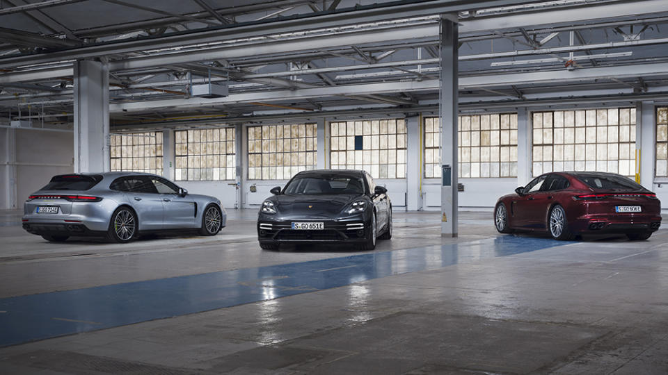 Porsche Panamera E-Hybrid Models - Credit: Porsche