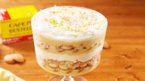 <p>Similar to the classic, but with some delicious upgrades: toasted coconut, rum, and some warm Jamaican spices. Basically, it's banana pudding's cool older sister, and we're all about it.</p><p>Get the recipe from <a href="https://www.delish.com/cooking/recipe-ideas/a23498885/jamaican-banana-pudding-recipe/" rel="nofollow noopener" target="_blank" data-ylk="slk:Delish;elm:context_link;itc:0;sec:content-canvas" class="link ">Delish</a>.</p>