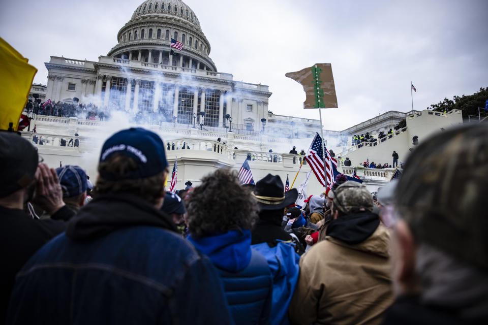 Trump supporters storm the Capitol 