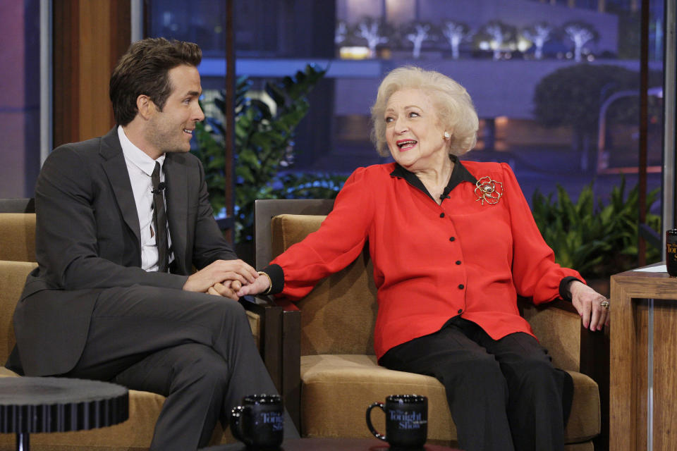 Ryan Reynolds Wishes 'Ex-Girlfriend' Betty White Happy Birthday