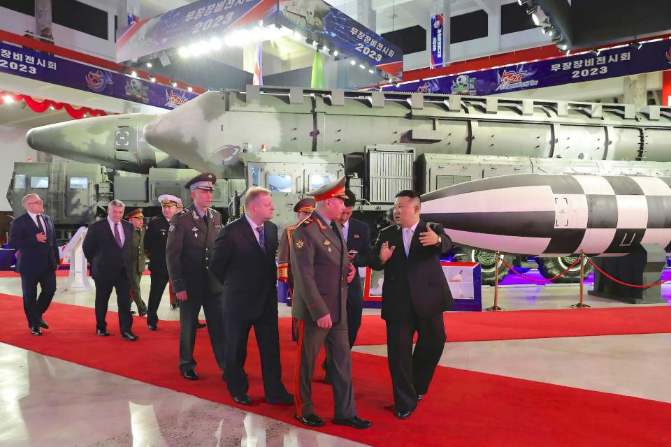 North Korea Kim Jong Un Russia Sergei Shoigu