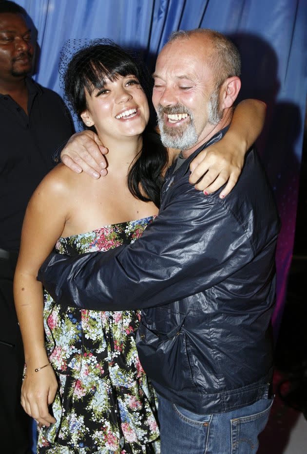 Lily Allen with her father Keith Allen  (Photo: Richard Lewis via Getty Images)