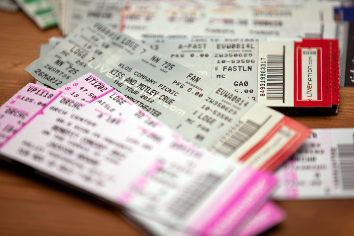 "Los Angeles, CA, USA - November 5, 2012: Music concert show event tIckets for Los Angeles area performances."