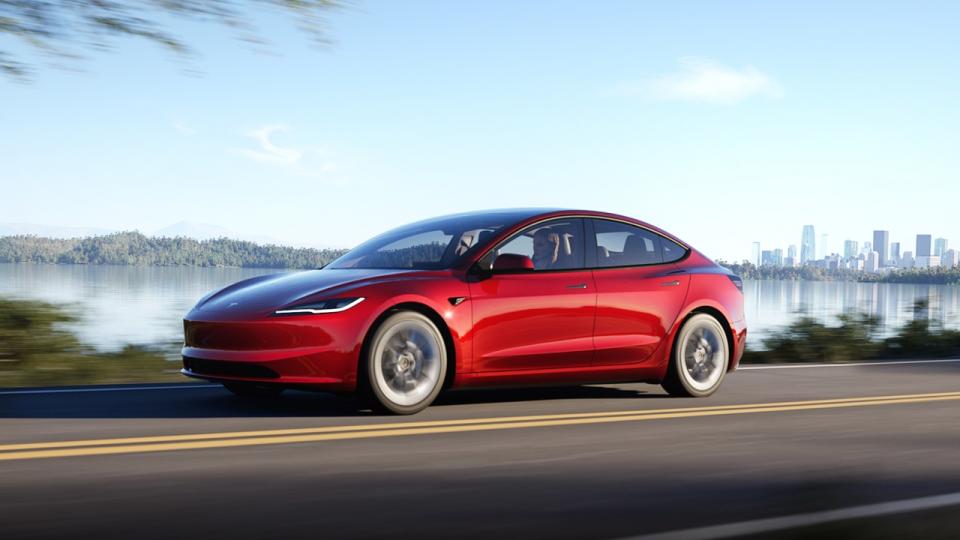 El Tesla 3 es uno de los modelos icónicos de la marca.